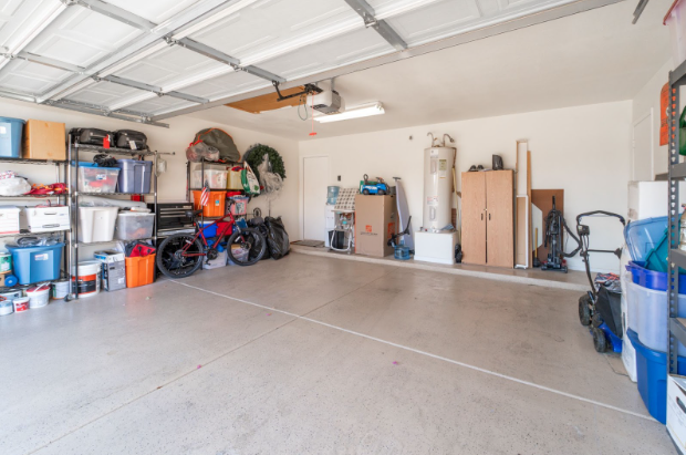 post cleaning garage